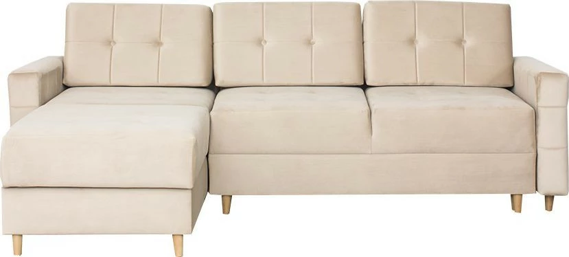 Narożnik Paris (plusz beż)