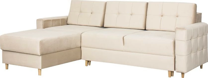 Narożnik Paris (plusz beż)