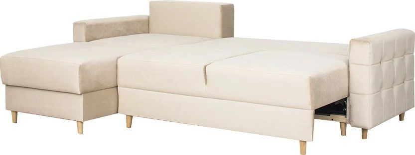 Narożnik Paris (plusz beż)