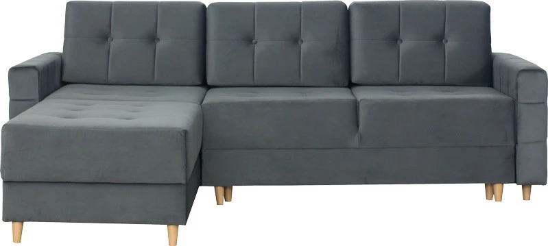 Narożnik Paris (plusz grafit )