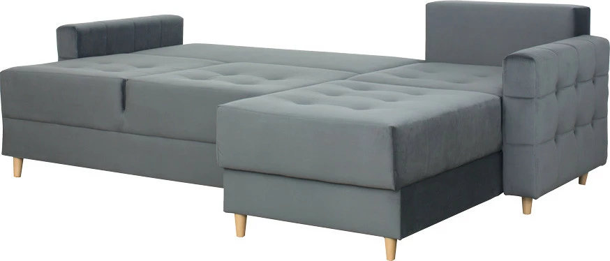 Narożnik Paris (plusz grafit )