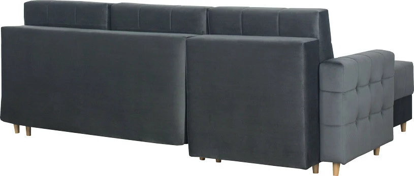 Narożnik Paris (plusz grafit )