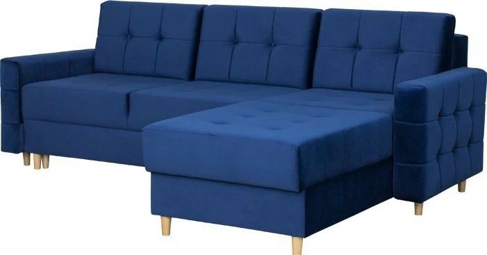 Narożnik Paris (plusz granat)