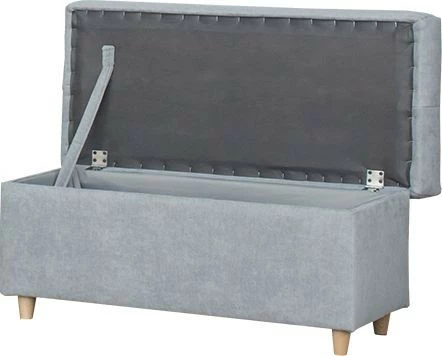 Puf Paris (diamentowy szary)