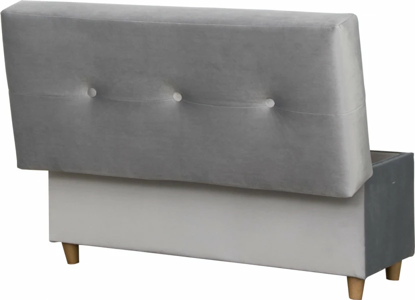 Puf Paris (plusz srebrzysty)