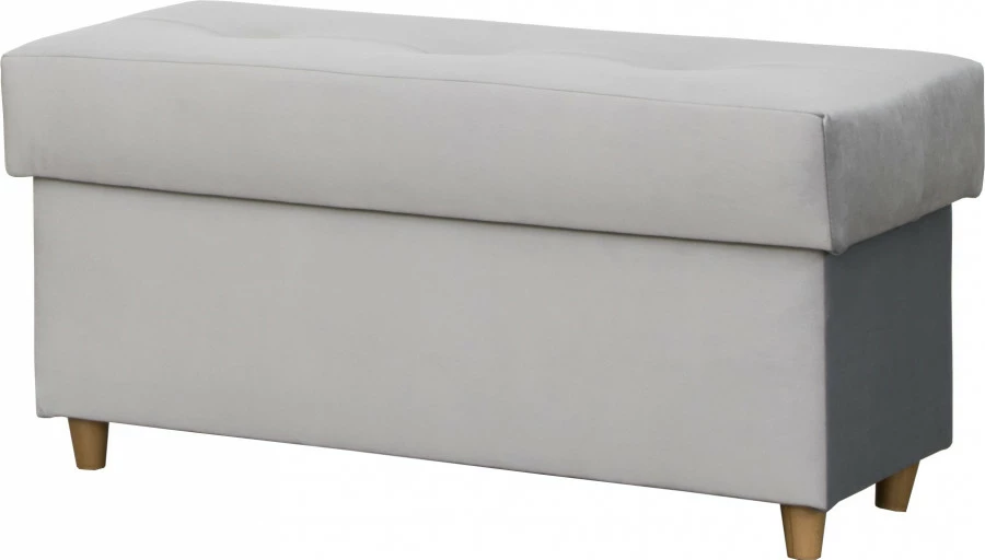 Puf Paris (plusz srebrzysty)