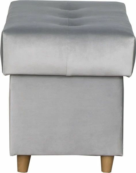 Puf Paris (plusz srebrzysty)