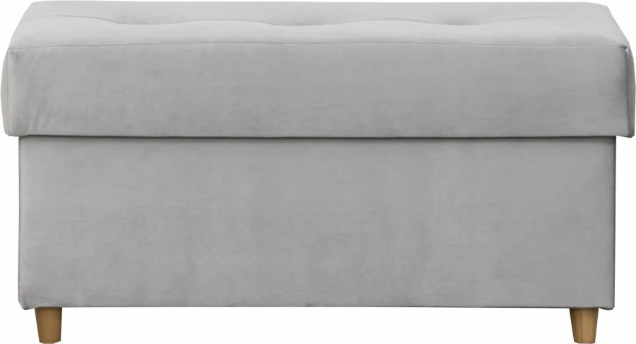 Puf Paris (plusz srebrzysty) 