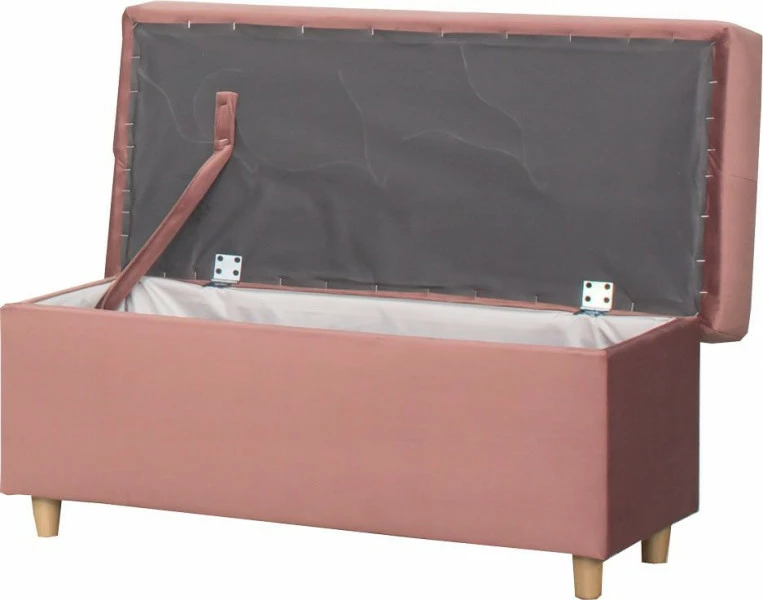 Puf Paris (plusz brudny róż) 