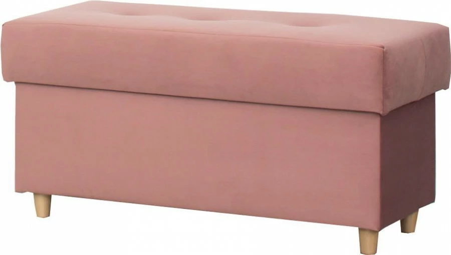 Puf Paris (plusz brudny róż) 