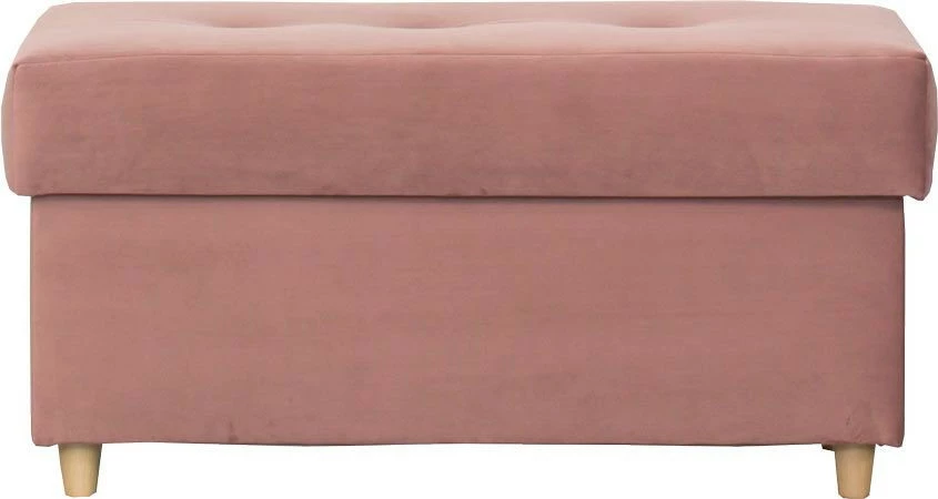 Puf Paris (plusz brudny róż) 