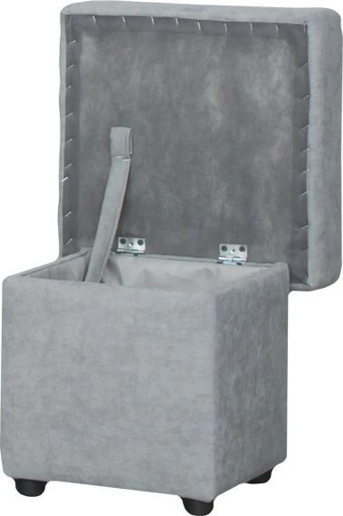 Puf otwierany (diamentowy szary)