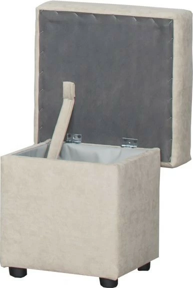 Puf otwierany (diamentowy beż) 