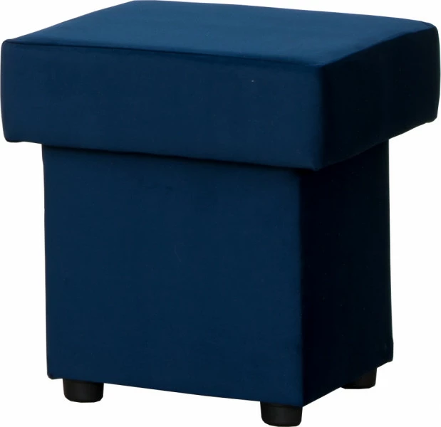 Puf otwierany (plusz granat)