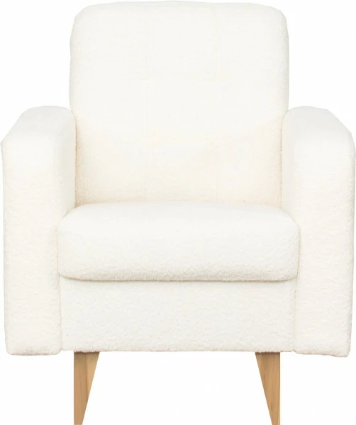 Fotel Sewilla (boucle kremowy)