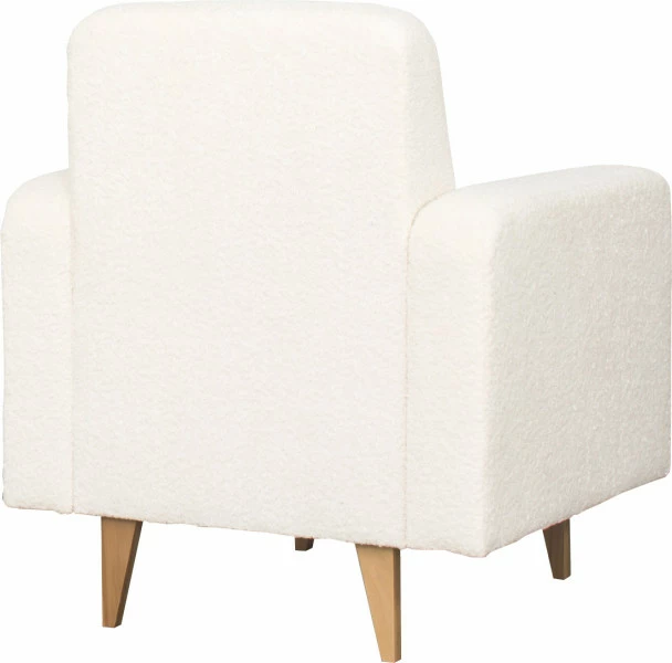 Fotel Sewilla (boucle kremowy)