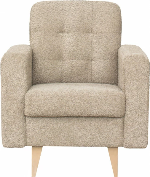 Fotel Sewilla (boucle cappuccino)