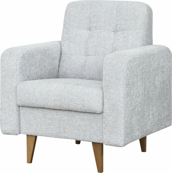 Fotel Sewilla (boucle szary)