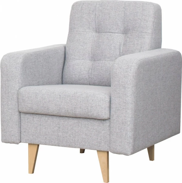 Fotel Sewilla (gustimo jasny szary)