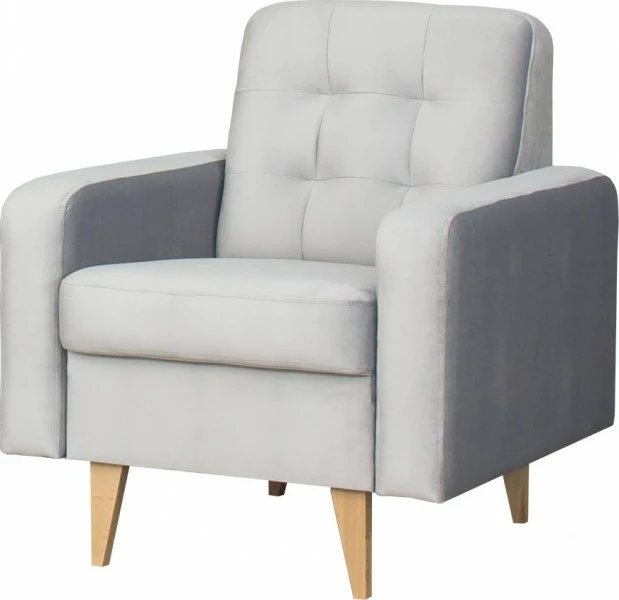 Fotel Sewilla (plusz srebrzysty)