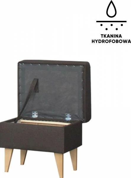 Puf Sewilla (elegantis brąz)