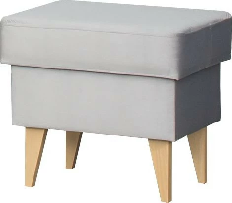 Puf Sewilla (plusz srebrzysty) 