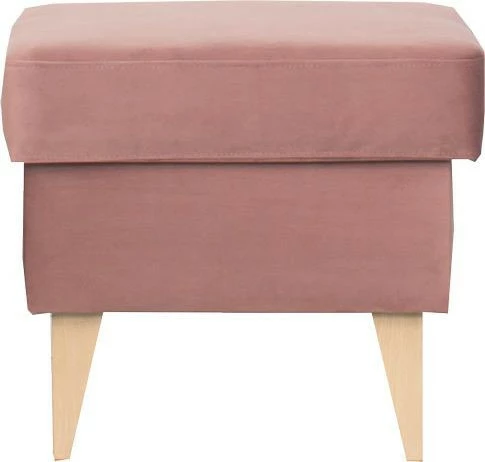 Puf Sewilla (plusz brudny róż)