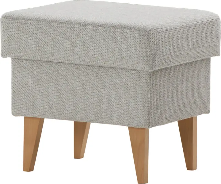 Puf Sewilla (rojal jasny szary)