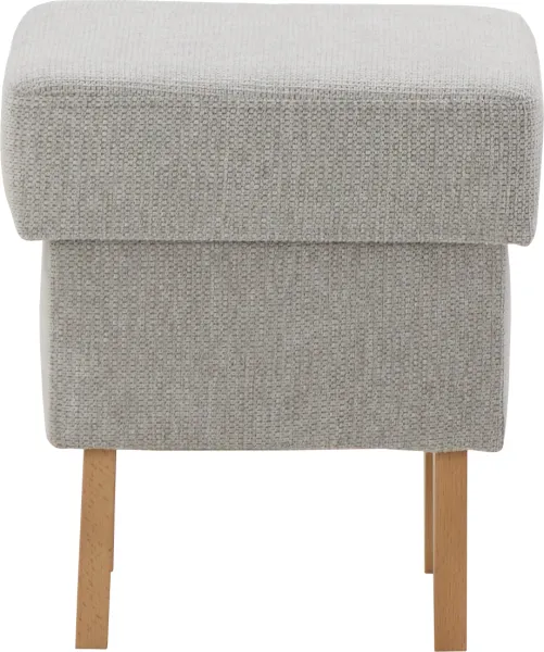 Puf Sewilla (rojal jasny szary)