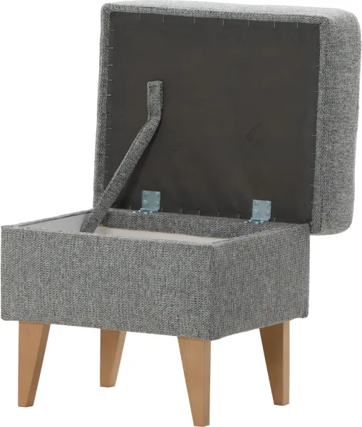 Puf Sewilla (rojal szary)