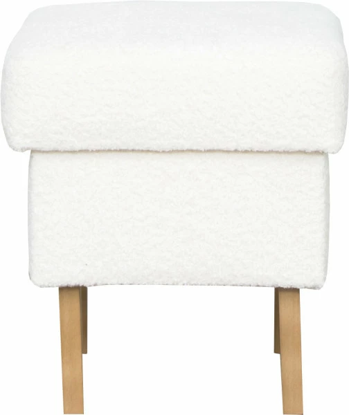 Puf Sewilla (boucle kremowy)