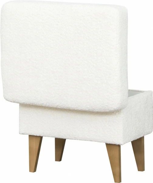 Puf Sewilla (boucle kremowy)