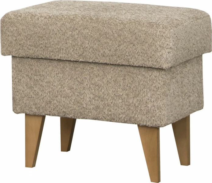 Puf Sewilla (boucle cappuccino)