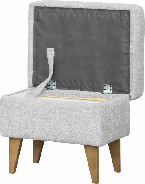 Puf Sewilla (boucle szary)