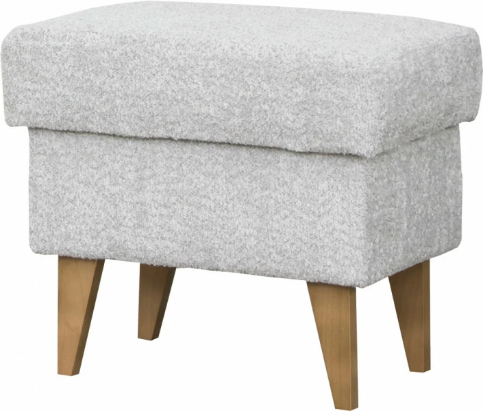 Puf Sewilla (boucle szary) 