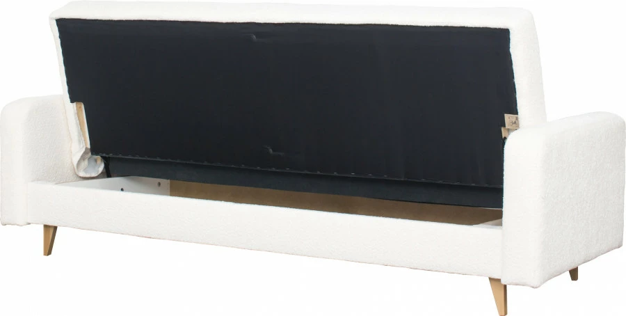 Sofa Sewilla (boucle kremowy)