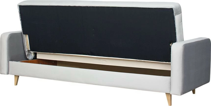 Sofa Sewilla (plusz srebrzysty)