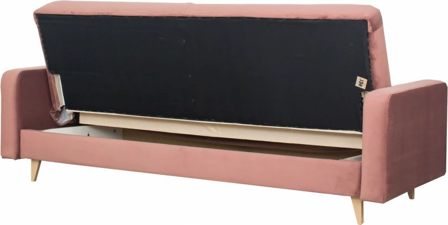 Sofa Sewilla (plusz brudny róż) 