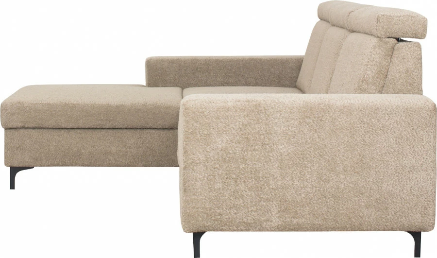 Narożnik Sydney (boucle cappuccino) lewy