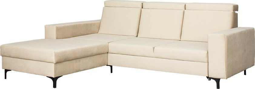 Narożnik Sydney (plusz beż) lewy 