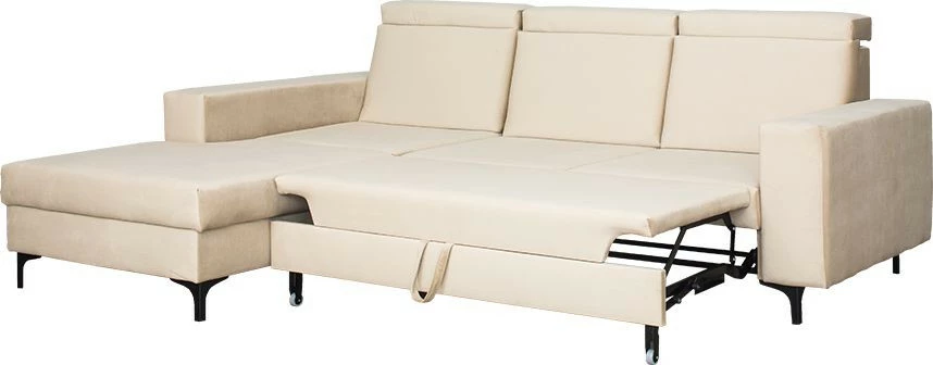 Narożnik Sydney (plusz beż) lewy 