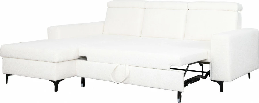 Narożnik Sydney (boucle kremowy) lewy 