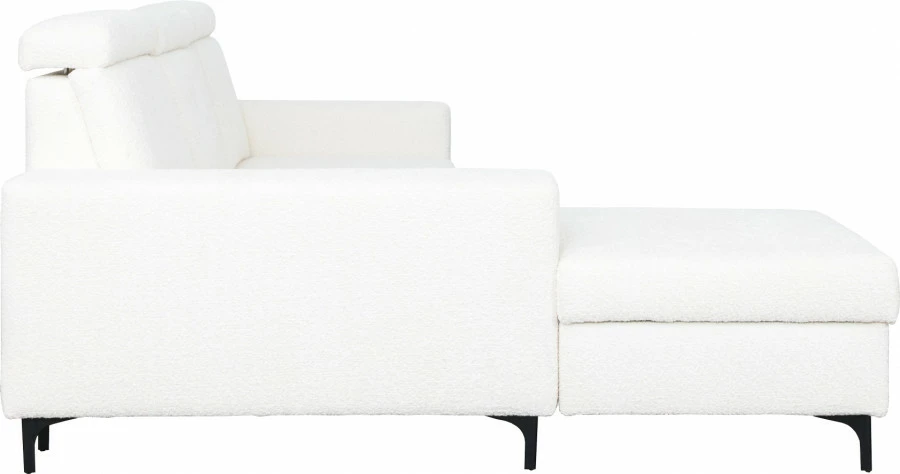 Narożnik Sydney (boucle kremowy) lewy