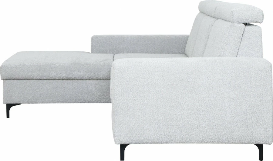 Narożnik Sydney (boucle szary) lewy