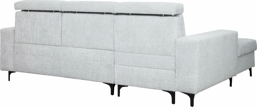 Narożnik Sydney (boucle szary) lewy