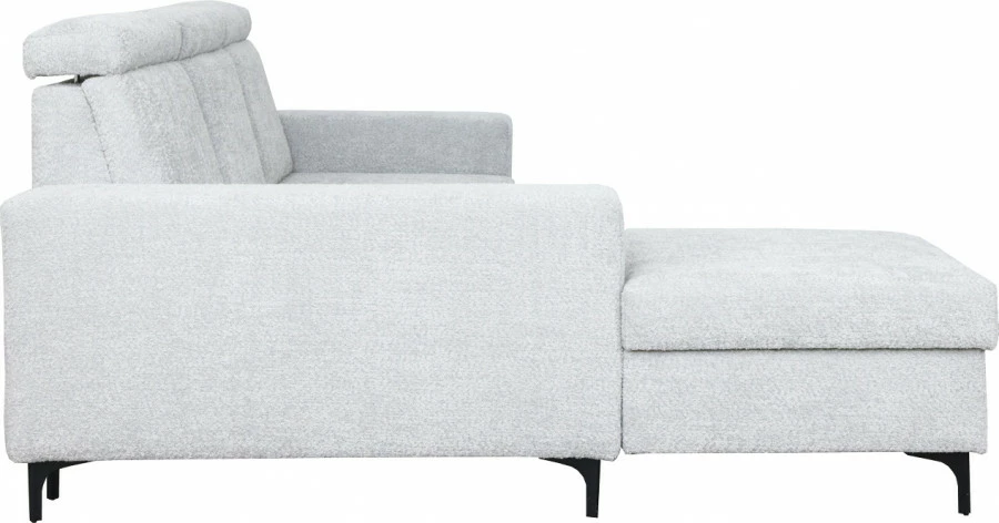 Narożnik Sydney (boucle szary) lewy