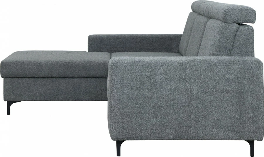 Narożnik Sydney (boucle grafit) lewy