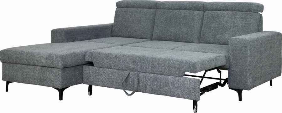 Narożnik Sydney (boucle grafit) lewy