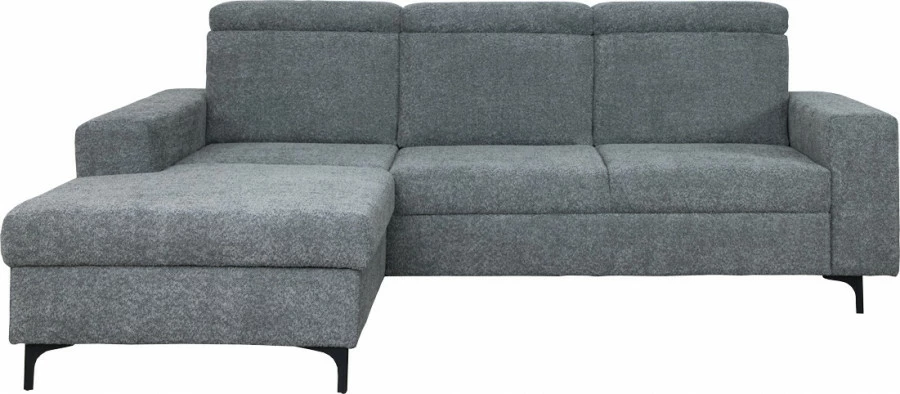 Narożnik Sydney (boucle grafit) lewy