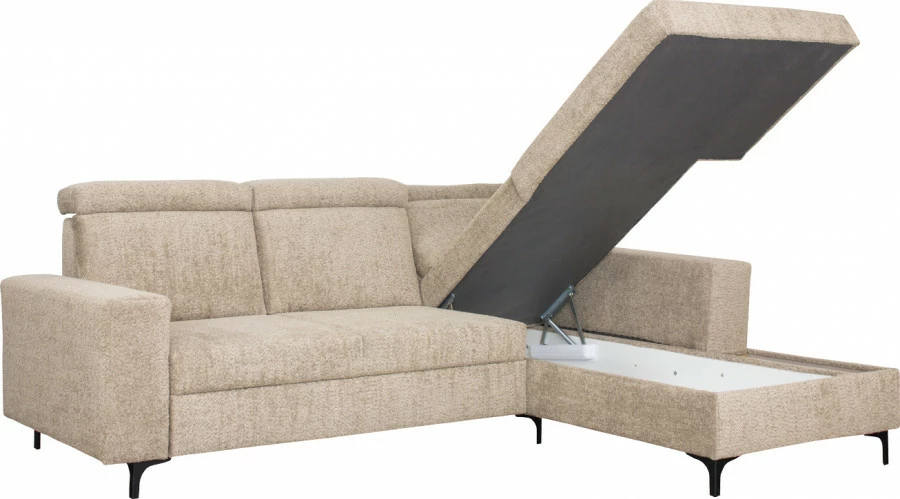 Narożnik Sydney (boucle cappuccino) prawy 